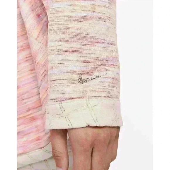 NEW! Nike Women's Plus 1X Yoga Therma-FIT Luxe Jacquard Top NWT $140 - Picture 8 of 9